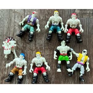 Fisher Price Imaginext Phantom Islant Pirate Skeletons Figure Rare Lot of 7
